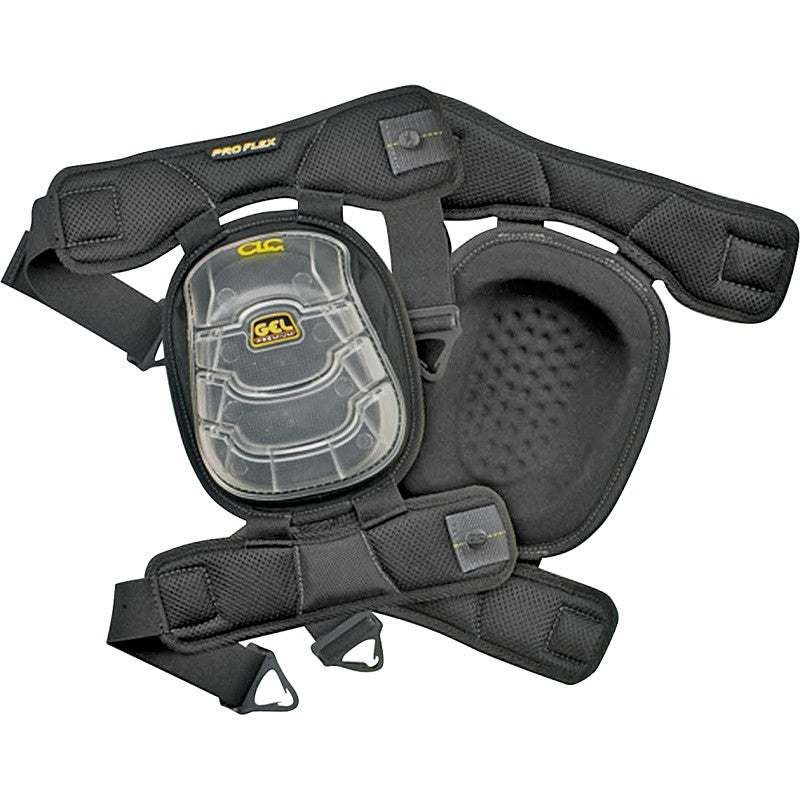 CLC 378 Articulated Stabilizer Knee Pad, TPE Cap, Polyurethane Pad, Quick-Release Closure