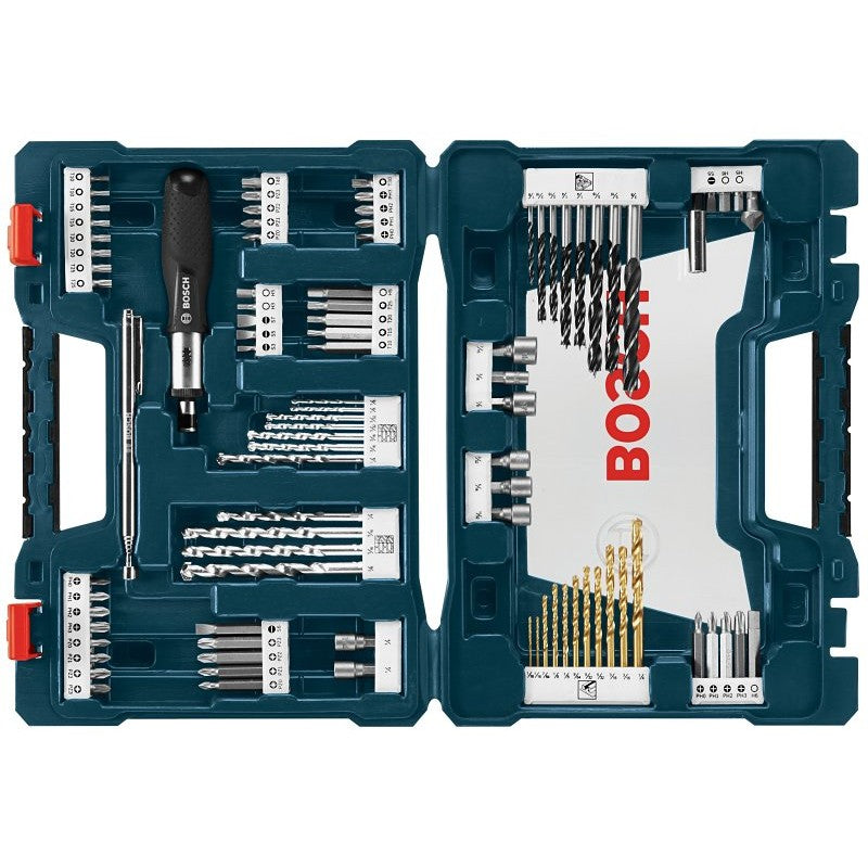 Bosch MS4091 Drill and Drive Mixed Bit Set, 91-Piece