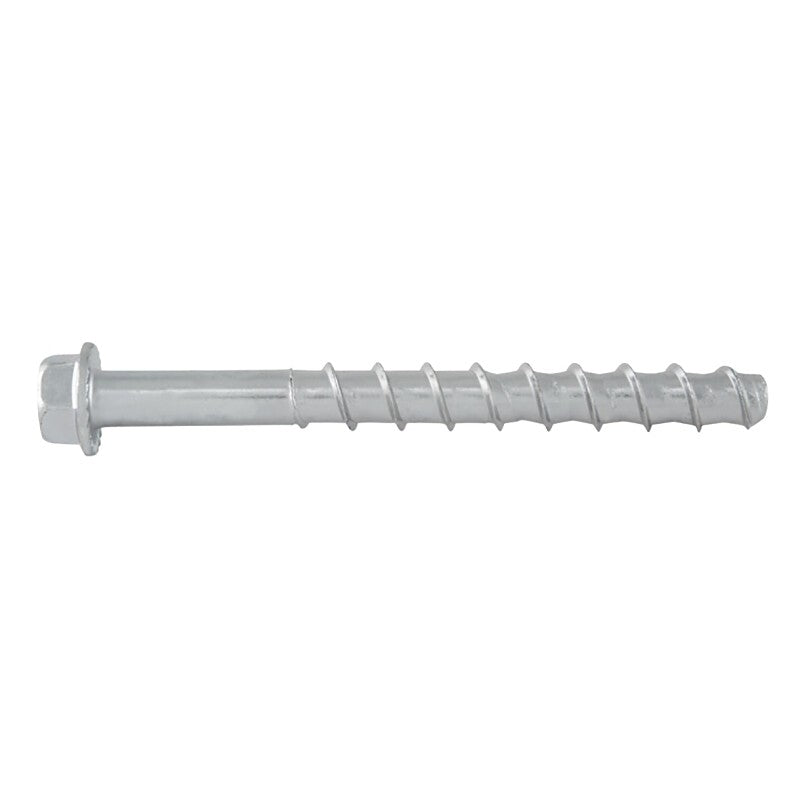 DEWALT Screw-Bolt+ PFM1411480 Screw Anchor, 1/2 in Dia, 6 in L, Carbon Steel, Zinc