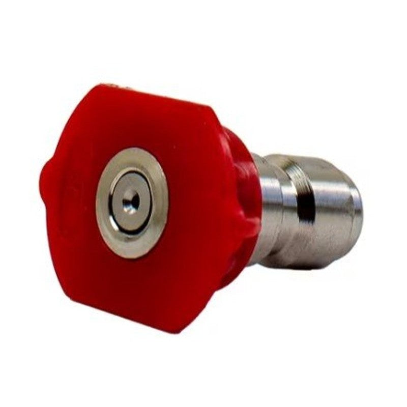 Forney 75163 Blasting Spray Nozzle, 0 deg Angle, Quick-Connect, Stainless Steel