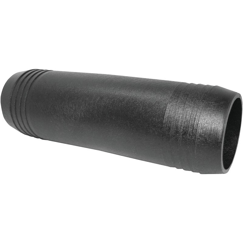 Green Leaf SHM112P Hose Mender, Straight, 1-1/2 in, Hose Barb, Polypropylene, Black