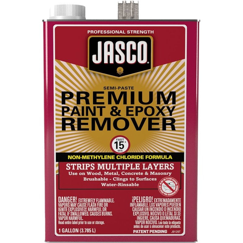 Jasco GJPR500 Paint and Epoxy Remover, Liquid, Aromatic, Opaque, 1 gal (Pack of 4)