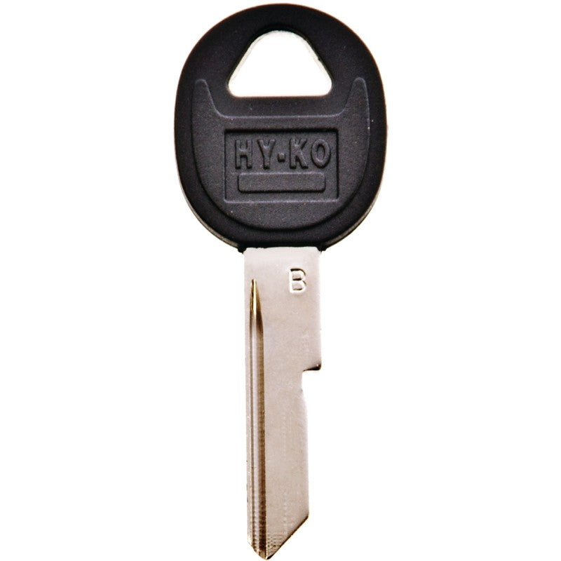 Hy-Ko 12005B49 Key Blank, Brass, Nickel, B49 Key Number (Pack of 5)