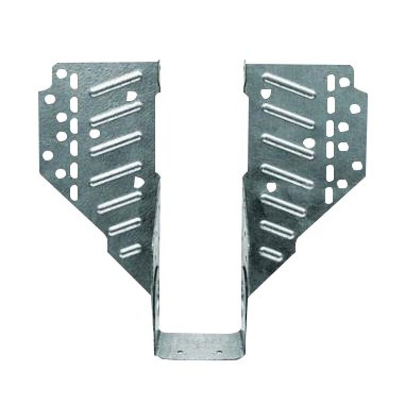 Simpson Strong-Tie LSSR Series LSSR210Z Slopeable/Skewable Rafter Hanger, 9-1/8 in H, 1-9/16 in W, 1-1/2 in, ZMAX