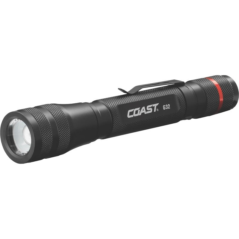 Coast G32 Series 20484 Flashlight, AA Battery, Alkaline Battery, 355 Lumens, 433 ft Beam Distance, 255 min Run Time
