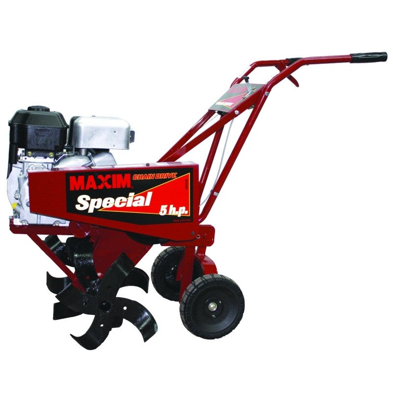 Maxim MS MS50B Tiller, Gasoline, 163 cc Engine Displacement, 750 Series Engine, 26 in Max Tilling W