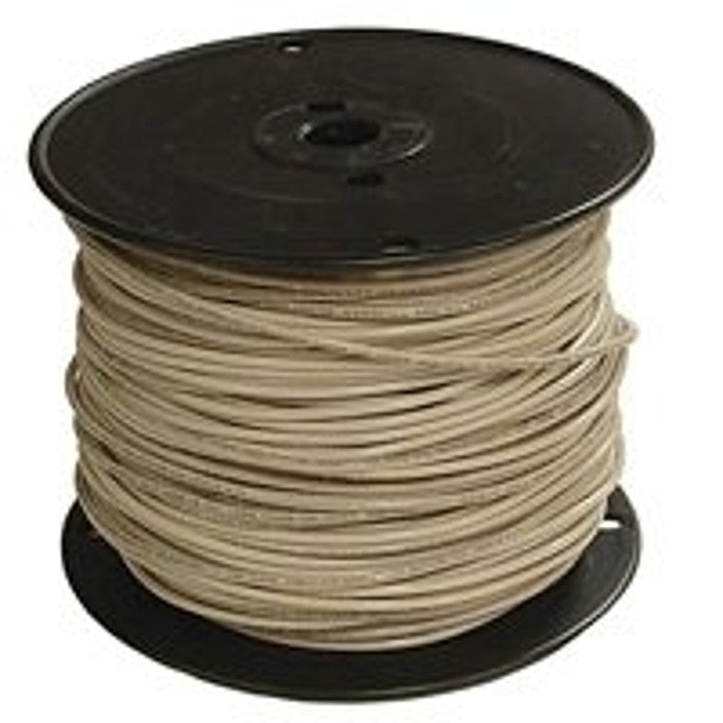 Romex 14WHT-STRX500 Series Building Wire, White Sheath, 14 AWG Wire, 1-Conductor, 500 ft L, Copper Conductor