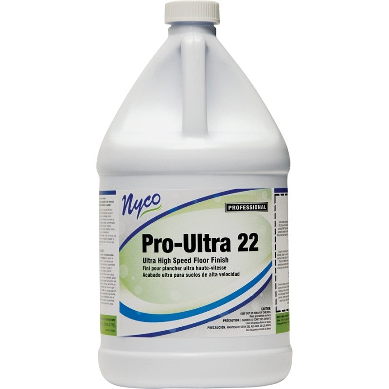 nyco NL175-G4 Floor Finish, 128 oz, Liquid, Acrylic Polymer, White (Pack of 4)