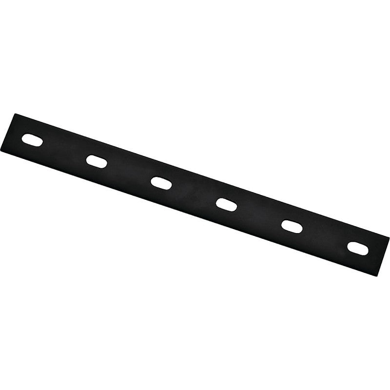 National Hardware N351-457 Mending Plate, 14 in L, 1-1/2 in W, 5/16 Gauge, Steel, Powder-Coated, Carriage Bolt Mounting