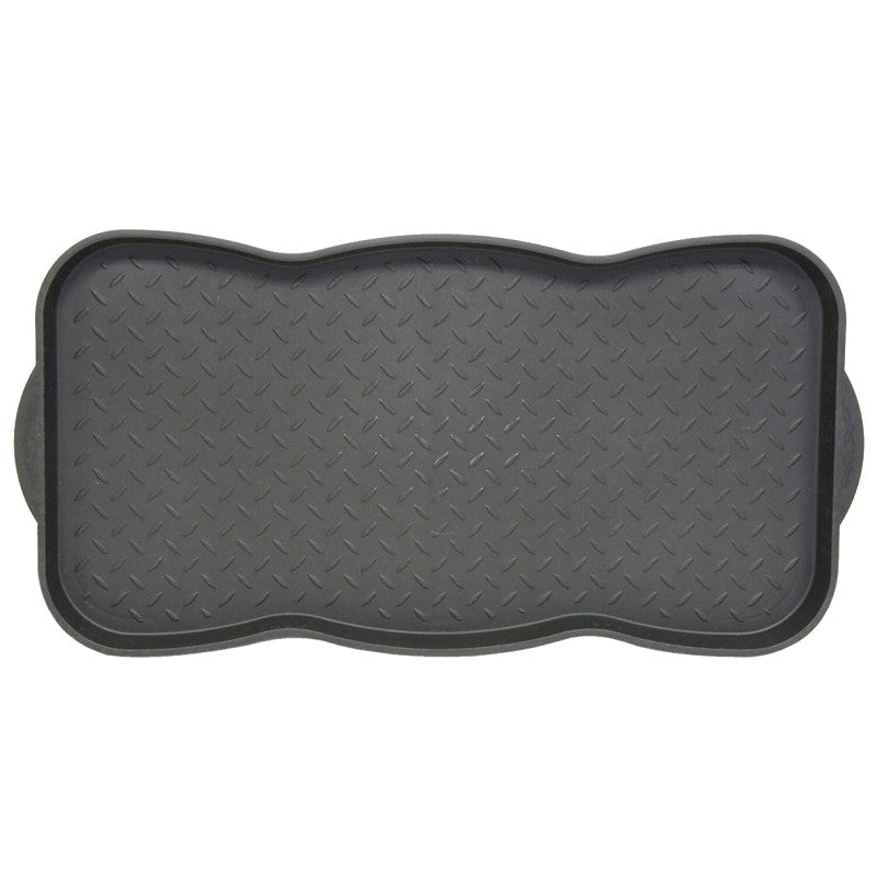 Fanmats 58779 Boot Tray, Plastic, Black, 30 in L, 15 in W