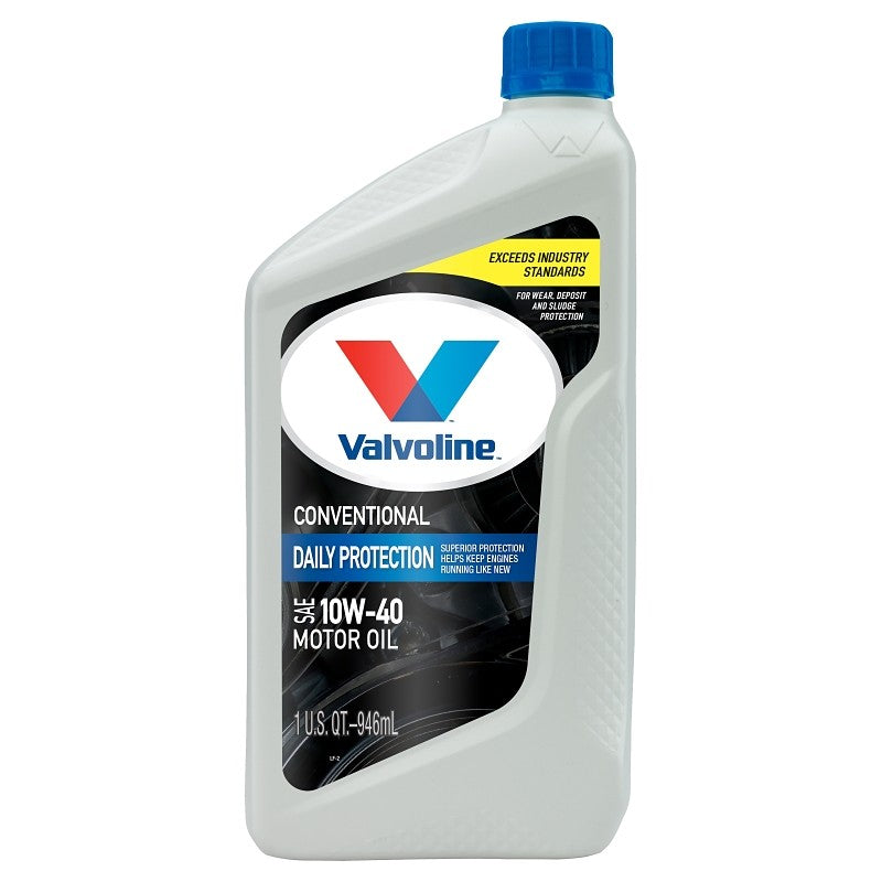 Valvoline 797671 Motor Oil, 10W-40, 1 qt Bottle, 6/PK (Pack of 6)