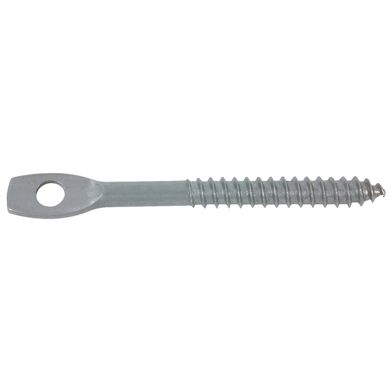 Toolpro 5010 Series Eye Lag Screw, 3 in L Dimensions, Carbon Steel, Zinc