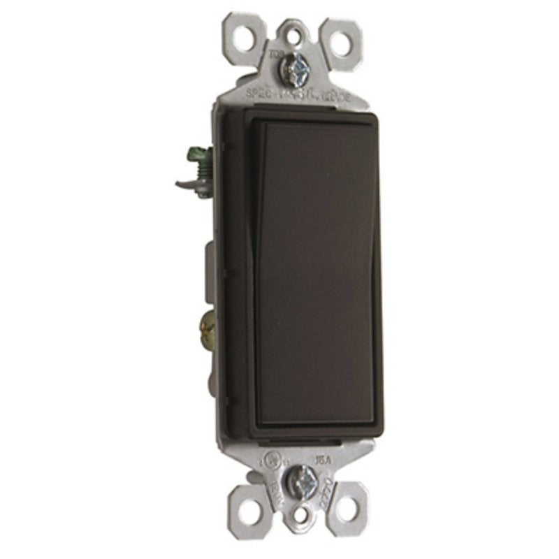 Legrand radiant Series TM873DBCC10 Rocker Switch, 15 A, 120/277 VAC, Screw Terminal