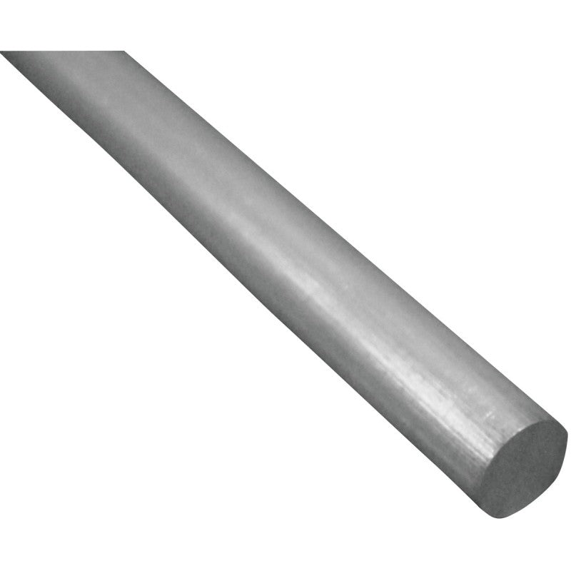 K & S 3055 Decorative Metal Rod, 1/4 in Dia, 36 in L, 1100-O Aluminum, 6061 Grade (Pack of 4)