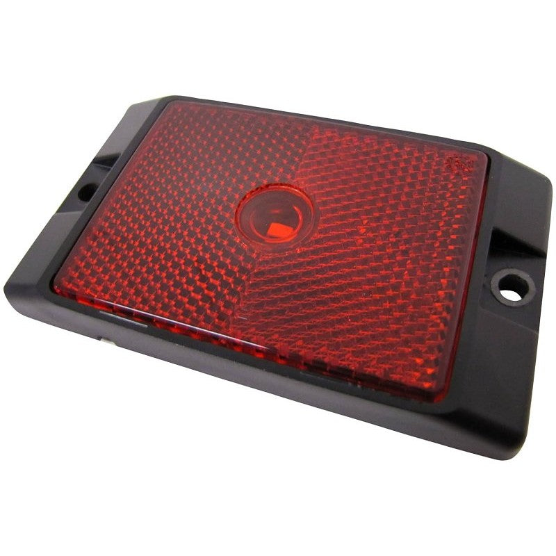 PM V215R Marker Light, 12 V, LED Lamp, Red Lens, Surface