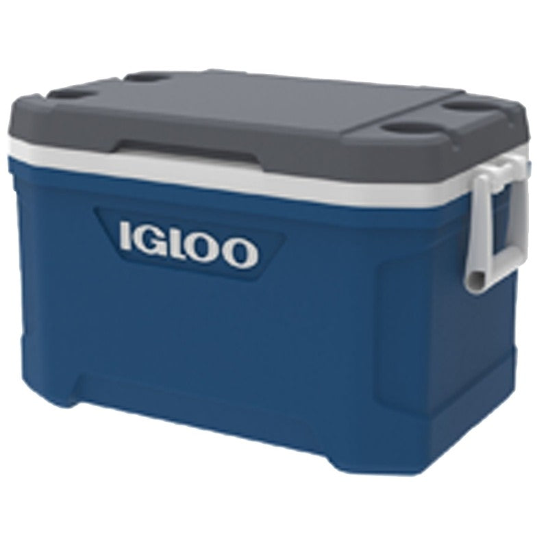Igloo 0050338 Latitude Cooler, 52 qt Cooler, Polyurethane, Indigo Blue/Meteorite