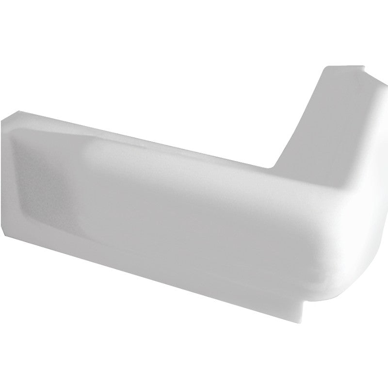 Multinautic 15003 Corner Bumper, PVC, White, 10 in W, 10 in H