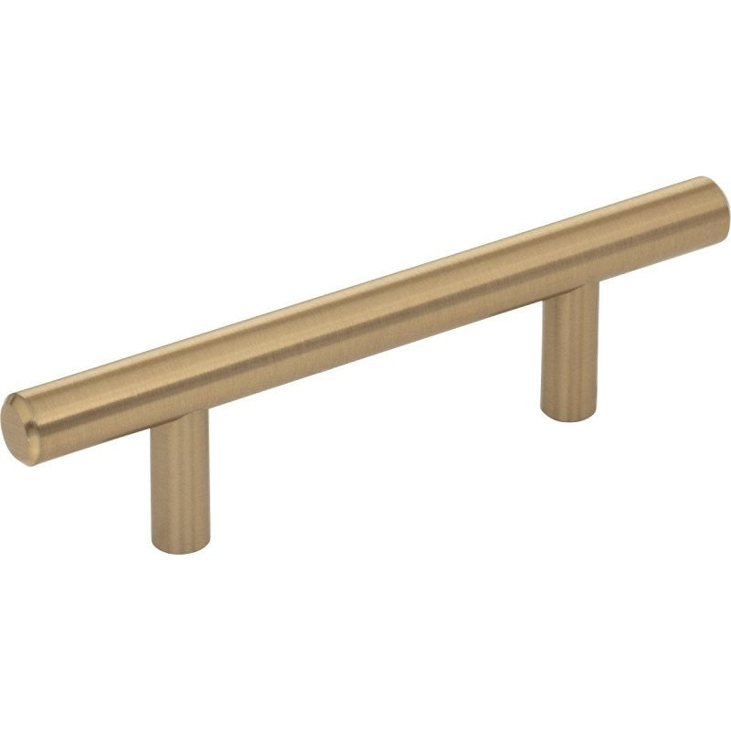 KasaWare K2943SBZ-6 Cabinet Bar Pull, 5-3/8 in L Handle, 1-3/8 in Projection, Steel, Satin Bronze