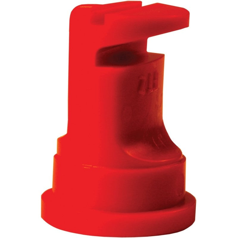 Green Leaf FT 2.0 6PK Flood Nozzle, Polyoxymethylene, Red, For: Y8253051 Series Round Cap, Lechler Spray Tip