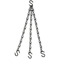 Hardware Planter Chain Hanging Kit 18 Inch Black
