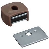 Magnetic Cabinet Catch Tan Plastic