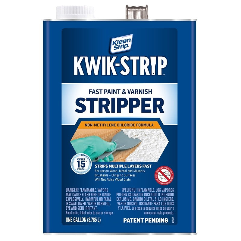 Klean Strip GKWS960 Paint and Varnish Stripper, 1 gal, Can, Liquid, Aromatic (Pack of 4)
