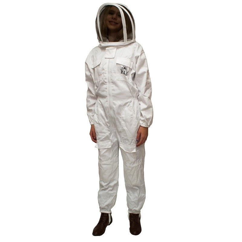 Harvest Lane Honey CLOTHSM-101 Beekeeping Suit, M, Zipper, Polycotton