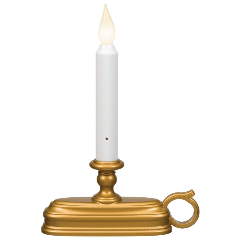 Xodus Innovations FPC1325B Candle, C Alkaline Battery, LED Bulb, Antique Brass Holder (Pack of 6)