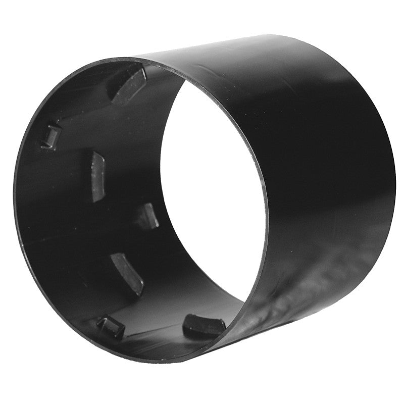 ADS N-12 Series 0412AA Pipe Coupling, 4 in, Snap x Snap, Polyethylene, Black