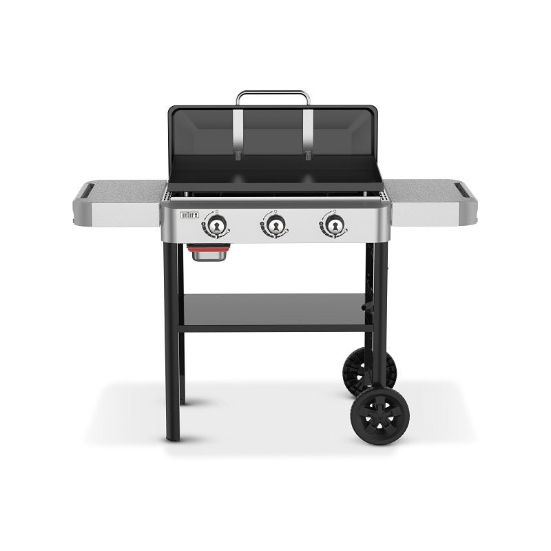 Weber 1501005 Griddle Flat Top Gas Grill, 36,000 Btu , Liquid Propane, 3-Burner, 504 sq-in Primary Cooking Surface