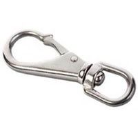 Quick Snand Eye 3-5/8 Inch Overall Nickel Plated Die Cast Zinc