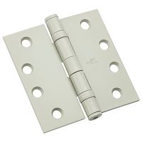 Ball Bearing Commercial Door Hinge 4 Inch Prime Coat White