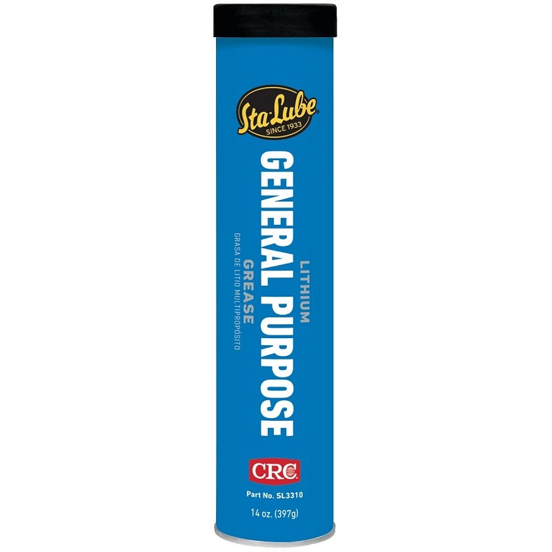 Sta-Lube SL3310 Grease, 2, 14 oz, Amber (Pack of 10)