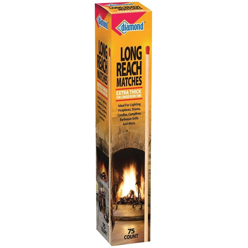 diamond Greenlight 4878911172 Long Reach Matches, 75-Stick (Pack of 12)