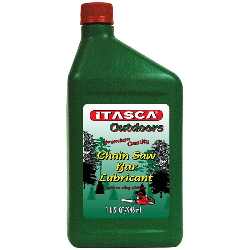Warren 702278 Bar and Chain Oil, Clear, 425 deg F Flash, 1 qt (Pack of 12)