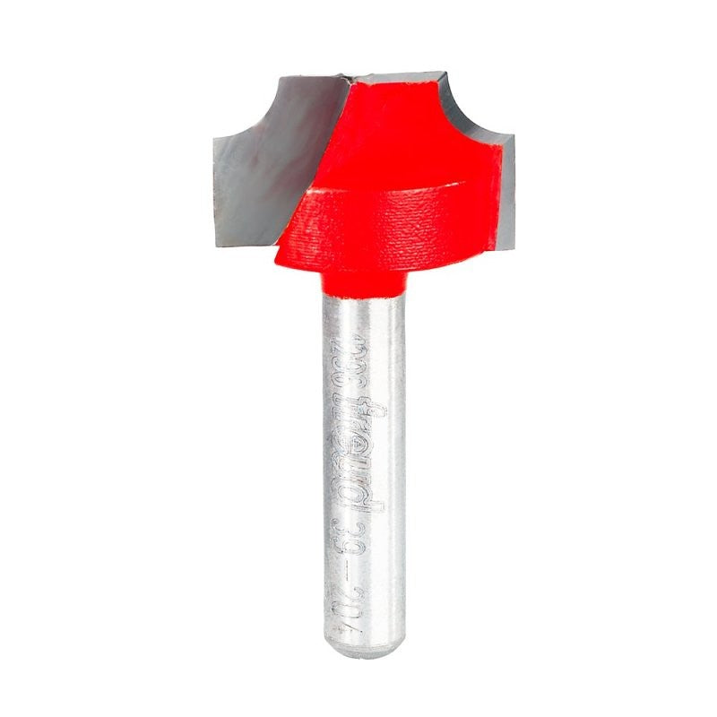 Freud 39-204 Ovolo Beading Groove Router Bit, 7/8 in Dia Cutter, 1/2 in L Cutting, 1-3/4 in OAL, 1/4 in Dia Shank