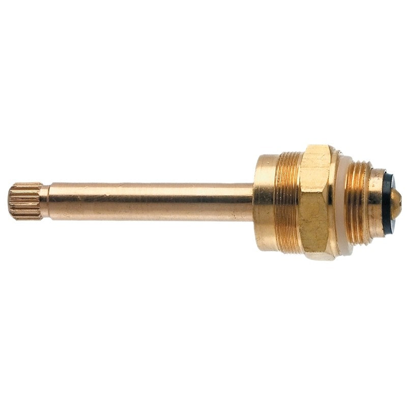 Danco 15525B Faucet Stem, Brass, 3-21/32 in L, For: Indiana Brass Two Handle Bath Faucets