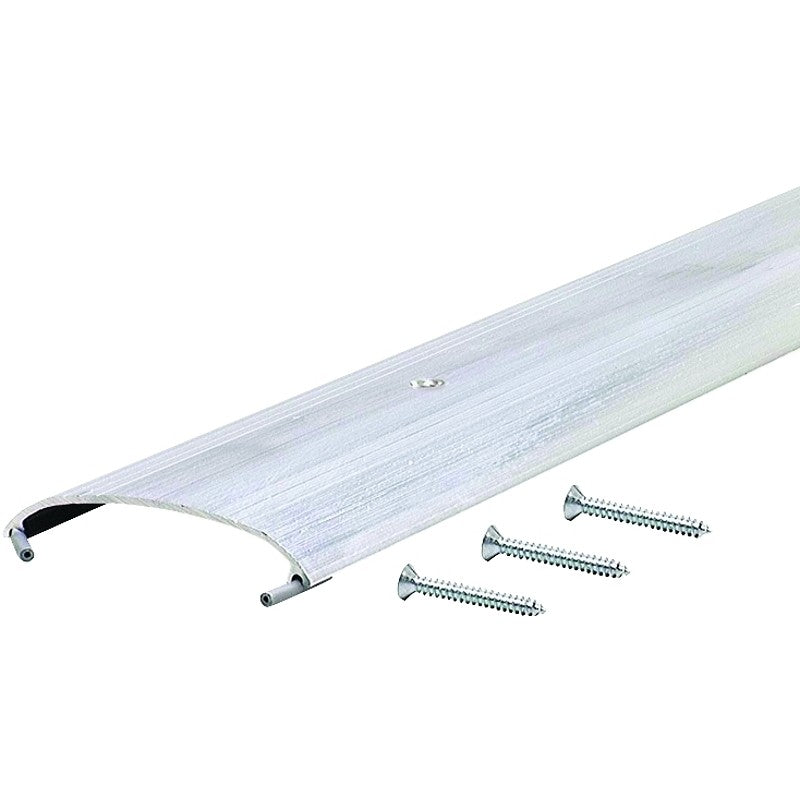 M-D 11205 Series Saddle Threshold, 5/8 in H, 36 in L, 3-1/2 in W, Aluminum