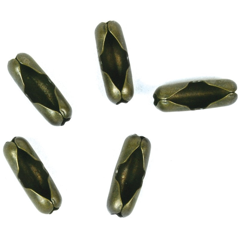 Jandorf 60376 Chain Connector, #6 Chain, Antique Brass