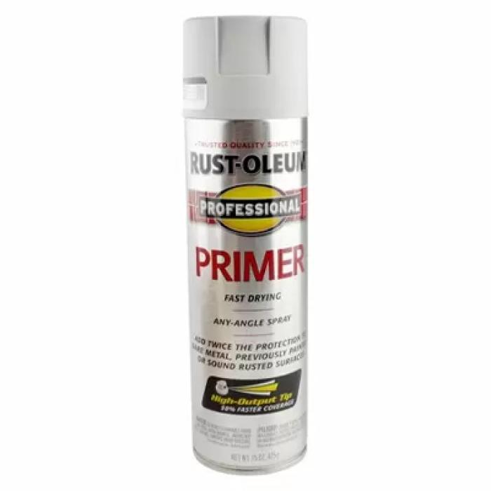 Rust-Oleum 7582838 Primer, Gray, Flat, 15 oz