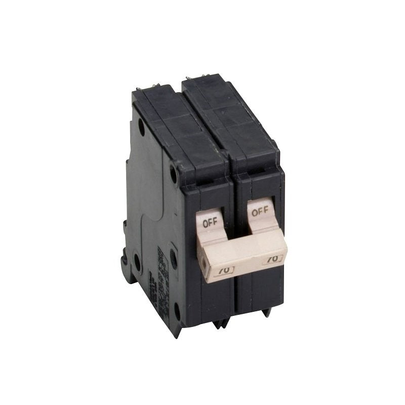 Cutler-Hammer CH270 Circuit Breaker, Type CH, 70 A, 2 -Pole, 120/240 V, Common Trip, Plug Mounting