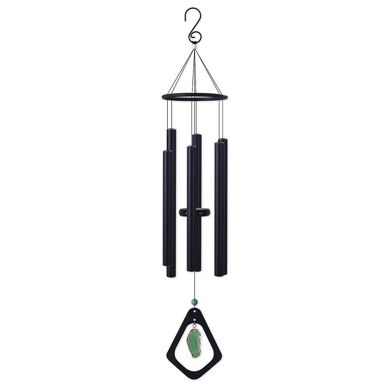 Sunset Vista Designs 93263 Wind Chime, Green Agate