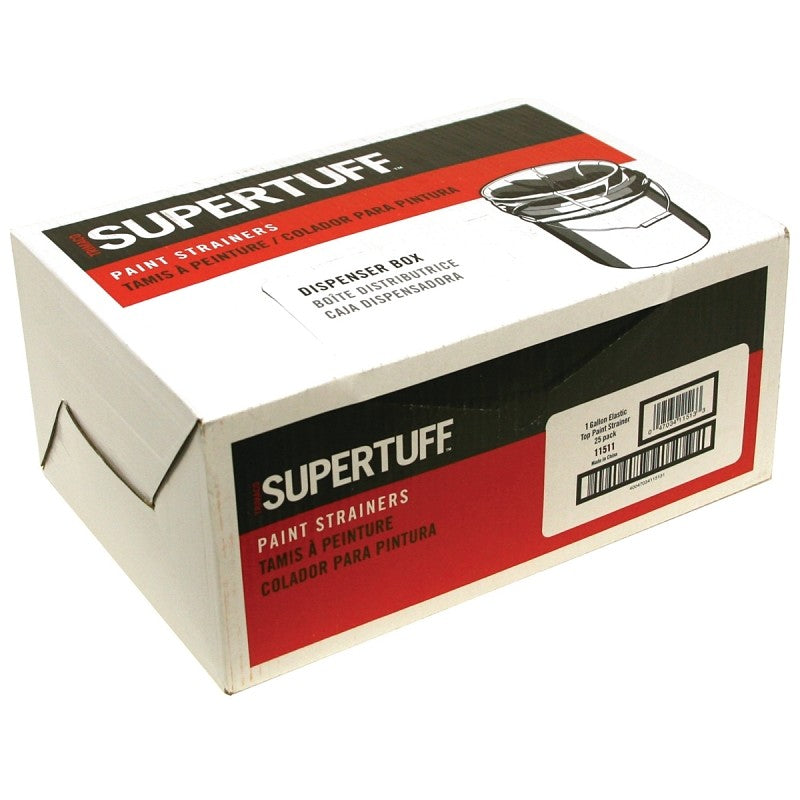 Trimaco SUPERTUFF 11511/25 Bag Strainer, 600 um, Regular Mesh, Polyester