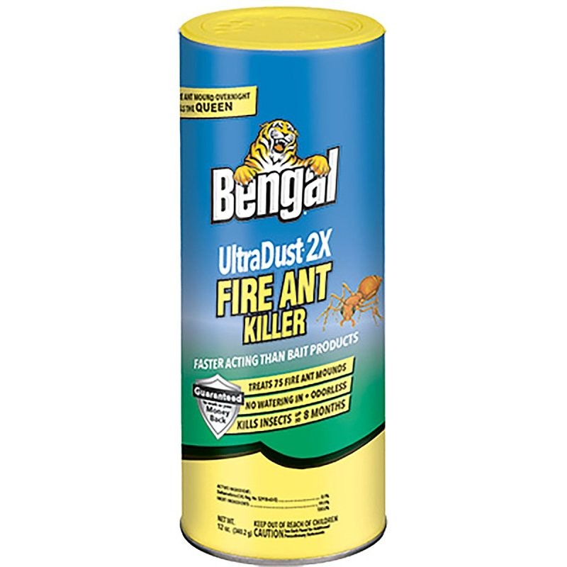 Bengal 93650 Fire Ant Killer, Powder, 12 oz Canister