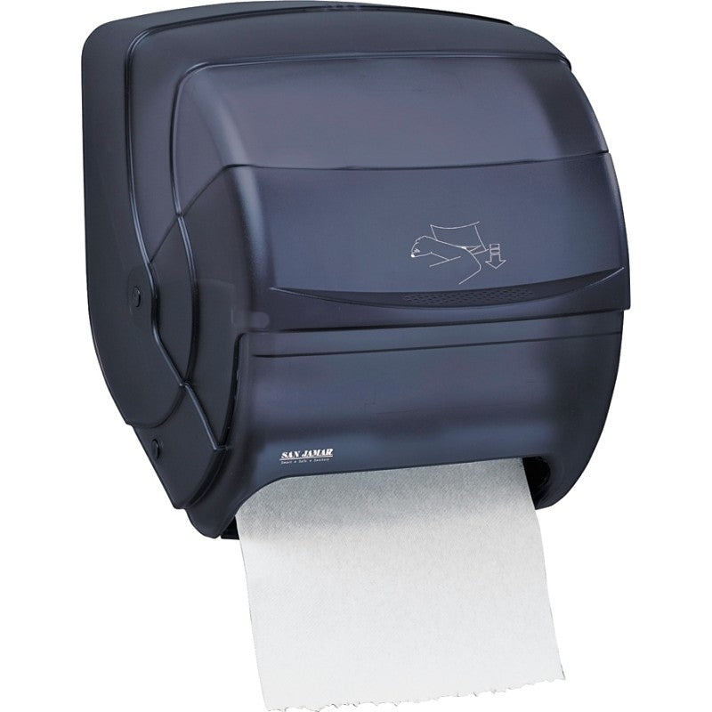North American Paper T850TBK Towel Dispenser, 8-1/4 in W Roll, 8-1/2 in Dia Roll, Plastic