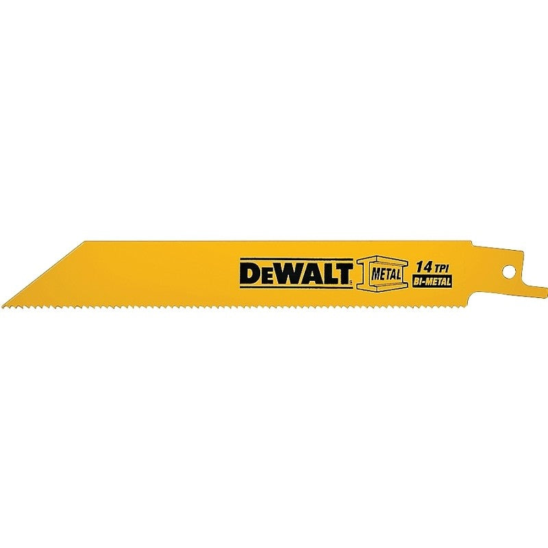 DEWALT DW4808-2 Reciprocating Saw Blade, 2-7/8 in W, 6 in L, 14 TPI