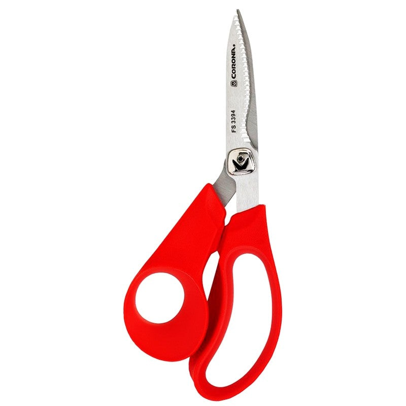 Corona FS4000/FS3394 Garden Scissor, Stainless Steel Blade, Resharpenable Blade, Ergonomic Handle, 8 in OAL