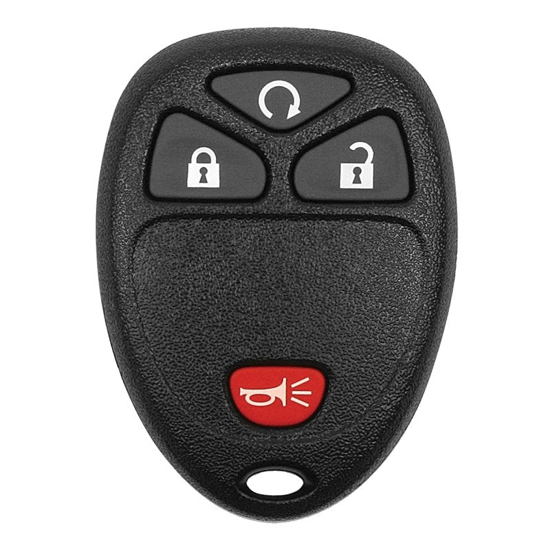 Hy-Ko 19GM804S Fob Shell, For: General Motors Vehicles, 4-Button, 3-3/4 in L x 2 in W x 3/4 in D Dimensions