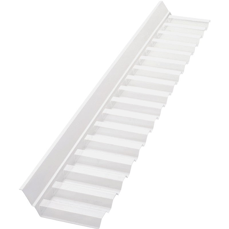 Palram Americas 108657 Side Wall Connector Flashing, 4 ft 2 in L, 8 in W, Plastic