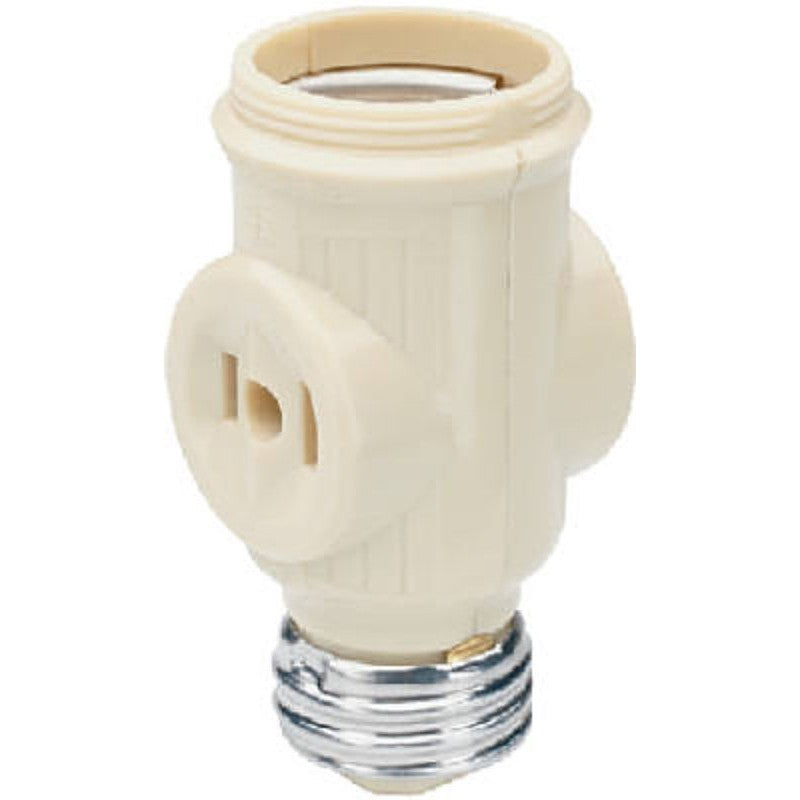 Legrand 1403ICC10 Keyless Lamp Holder, 660 W, Ivory